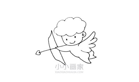 爱神丘比特简笔画画法图片步骤- www.chuantongba.top