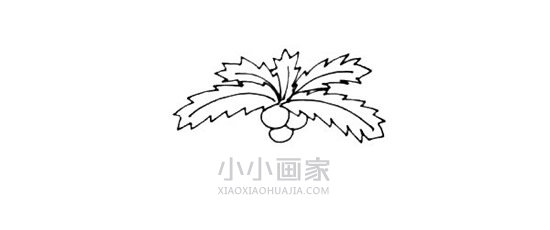 岛上的椰子树简笔画画法图片步骤- www.chuantongba.top