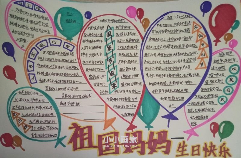 四年级祖国妈妈生日快乐手抄报内容简单- www.chuantongba.top