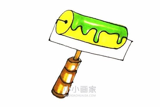 墙刷简笔画画法图片步骤- www.chuantongba.top
