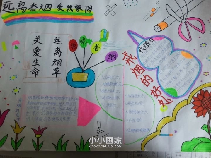 “远离香烟，爱我家园”手抄报内容大全三年级- www.chuantongba.top