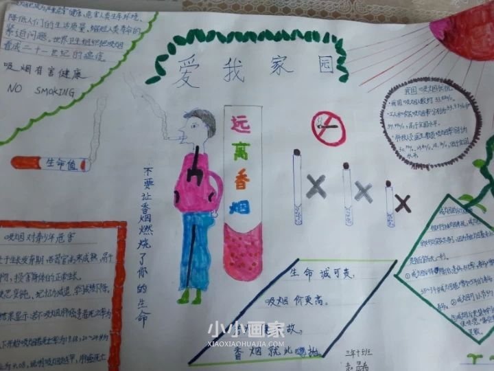 “远离香烟，爱我家园”手抄报内容大全三年级- www.chuantongba.top