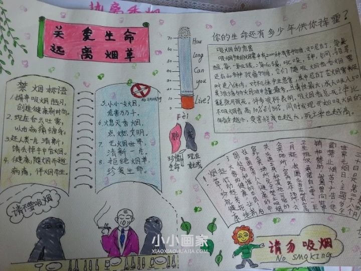 “远离香烟，爱我家园”手抄报内容大全三年级- www.chuantongba.top
