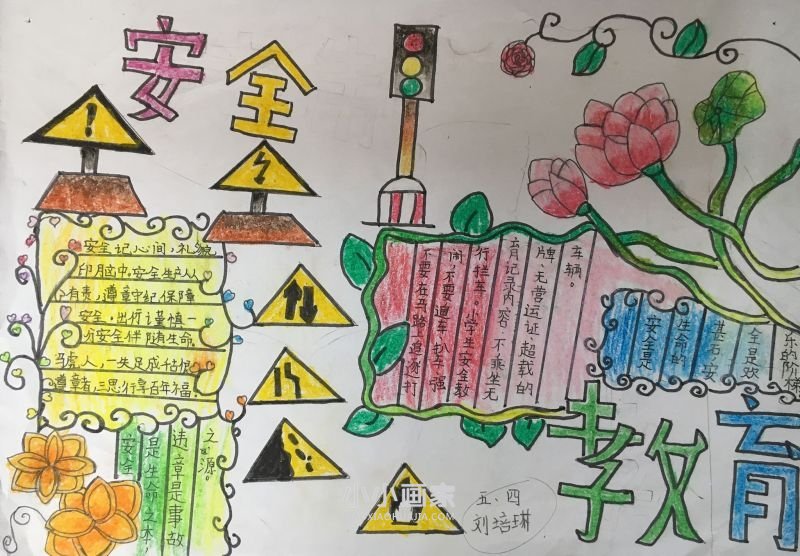 火灾的处置手抄小报图片内容漂亮小学生- www.chuantongba.top