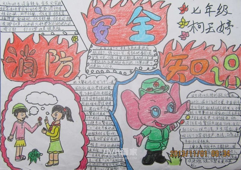 消防小报图片手抄报一等奖七年级- www.chuantongba.top