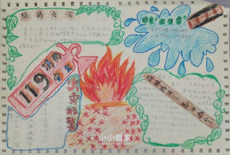 消防119手抄报内容漂亮二年级- www.chuantongba.top