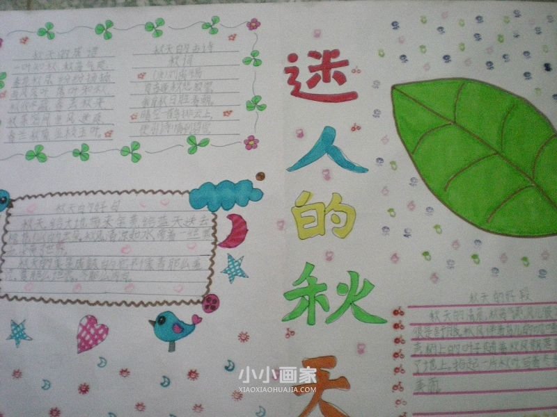 金色的秋天手抄报图片大全三年级- www.chuantongba.top
