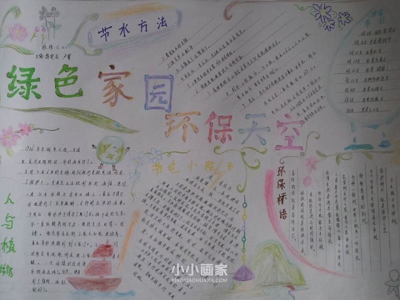 保护蓝天碧水手抄报画内容资料六年级- www.chuantongba.top