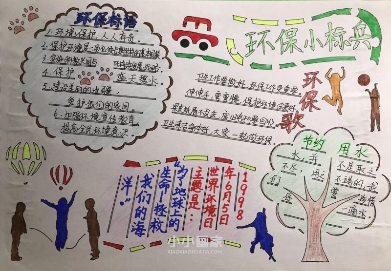 争当环保小标兵手抄报图片内容漂亮三年级- www.chuantongba.top