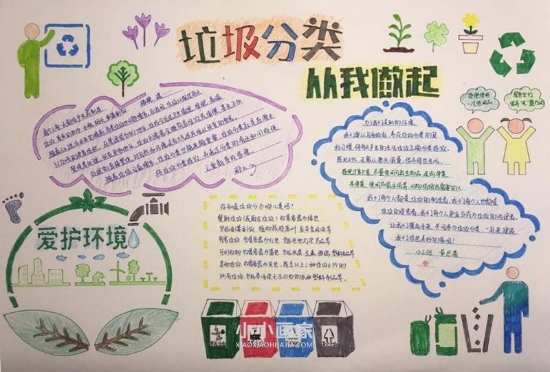 垃圾分类从我做起手抄报简单又漂亮八年级- www.chuantongba.top