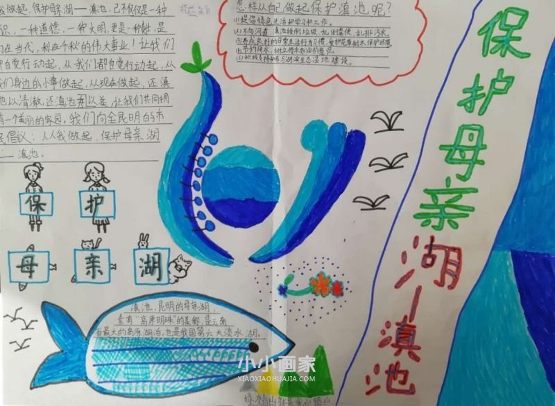 保护母亲湖滇池手抄报图片内容三年级- www.chuantongba.top